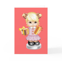 Present Girl cards