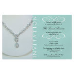 Present new luxury product elegant teal invitation flyers