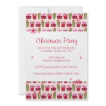 Present Print Christmas Party Invitation