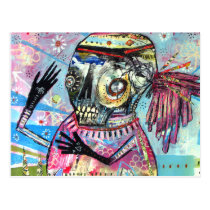 Present Tense postcards