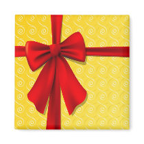 Present with Bow magnets by Lidusik Present with Bow magnets