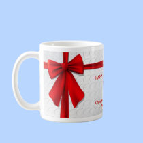 Present with Bow mugs