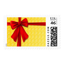 Present with Bow postage by Lidusik Present with Bow postage