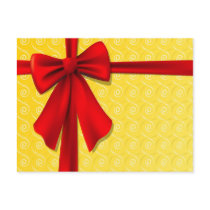 Present with Bow postcards by Lidusik Present with Bow postcards