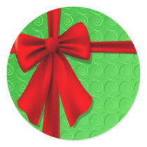 Present with Bow stickers by Lidusik Present with Bow stickers