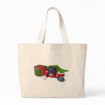 Present-Wrapping Penguin Bag