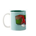 Present-Wrapping Penguin Mug