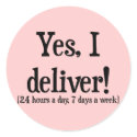 Presents for Midwives & OBs stickers