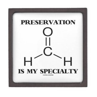 Preservation Is My Specialty Formaldehyde Molecule Premium Gift Box