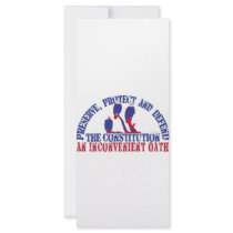 Preserve, Protect and Defend the Constitution rack cards