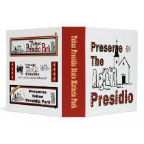 Preserve the Presidio binder