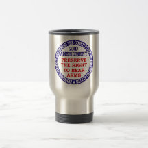 Preserve The Right to Bear Arms ( 2nd Amendment ) Coffee Mug