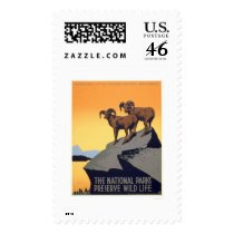 Preserve Wild Life 1939 WPA Postage Stamp
