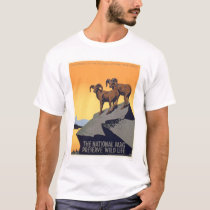 Preserve Wild Life 1939 WPA t-shirts