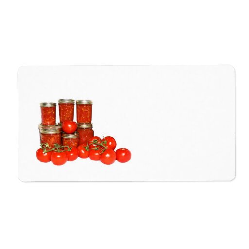 Preserves Personalized Shipping Label