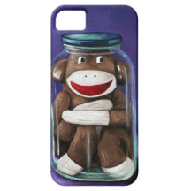 Preserving Childhood with Sock Monkey iPhone 5 Case