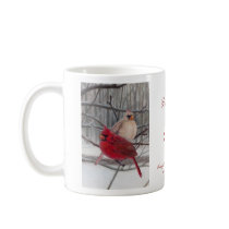 Preserving Native Wildlife Cardinal Mug by twrclinic Preserving Native Wildlife Cardinal Mug