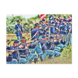 Preserving The Union Postcard postcard