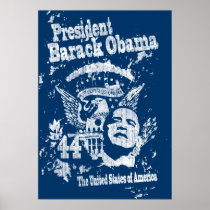 President 44 Vintage Poster
