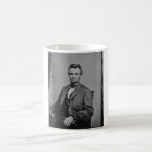President Abraham Lincoln Portrait by Mathew Brady Mugs