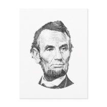 President Abraham Lincoln postcards