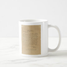 President Abraham Lincoln's Letter to Mrs. Bixby Mug