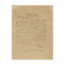 President Abraham Lincoln's Letter to Mrs. Bixby Post Card
