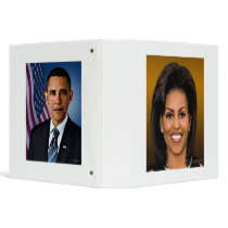 President and Wife Notebook binders