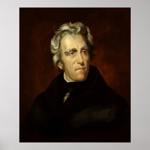 President Andrew Jackson Print | Zazzle