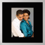 PRESIDENT BARACK &amp; MICHELLE OBAMA PRINT