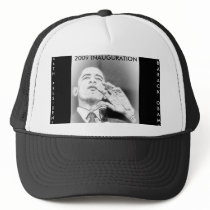 PRESIDENT BARACK OBAMA, 2009 INAGURATION hats