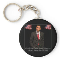 President Barack Obama 2009_Inaguration_Posters_pr Key Chains