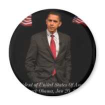 President Barack Obama 2009_Inaguration_Posters_pr magnets