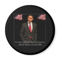 President Barack Obama 2009_Inaguration_Posters_pr magnets