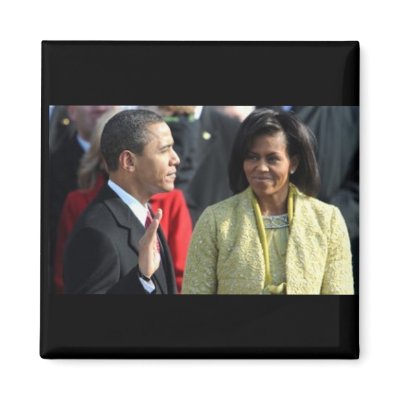 President Barack Obama 2009 Inauguration Refrigerator Magnets by SupportBarackObama