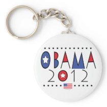 President Barack Obama 2012 Gear Keychain