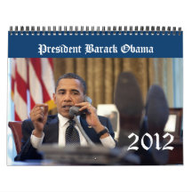 President Barack Obama 2012 Keepsake Calendar