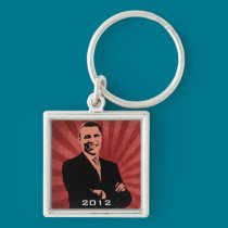 President Barack Obama 2012 keychains