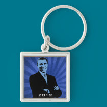 President Barack Obama 2012 keychains