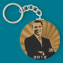 President Barack Obama 2012 keychains