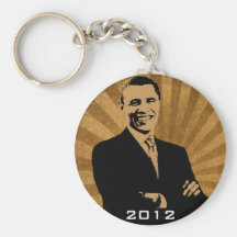 President Barack Obama 2012 Keychain
