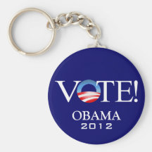 President Barack Obama 2012 Keychains