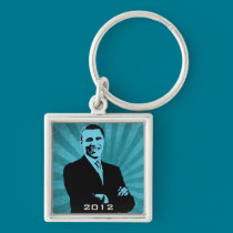President Barack Obama 2012 keychains