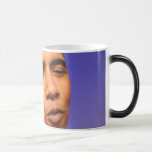 President Barack Obama BLUE MORPHING MUG