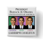 PRESIDENT BARACK OBAMA buttons