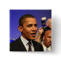 President Barack Obama buttons