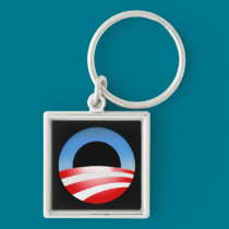 President Barack Obama campaign 2012 keychains