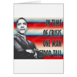 President Barack Obama Greeting Card