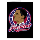 President Barack Obama Greeting Cards