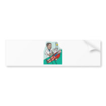 President Barack Obama doctor curing Uncle Sam Bumper Sticker